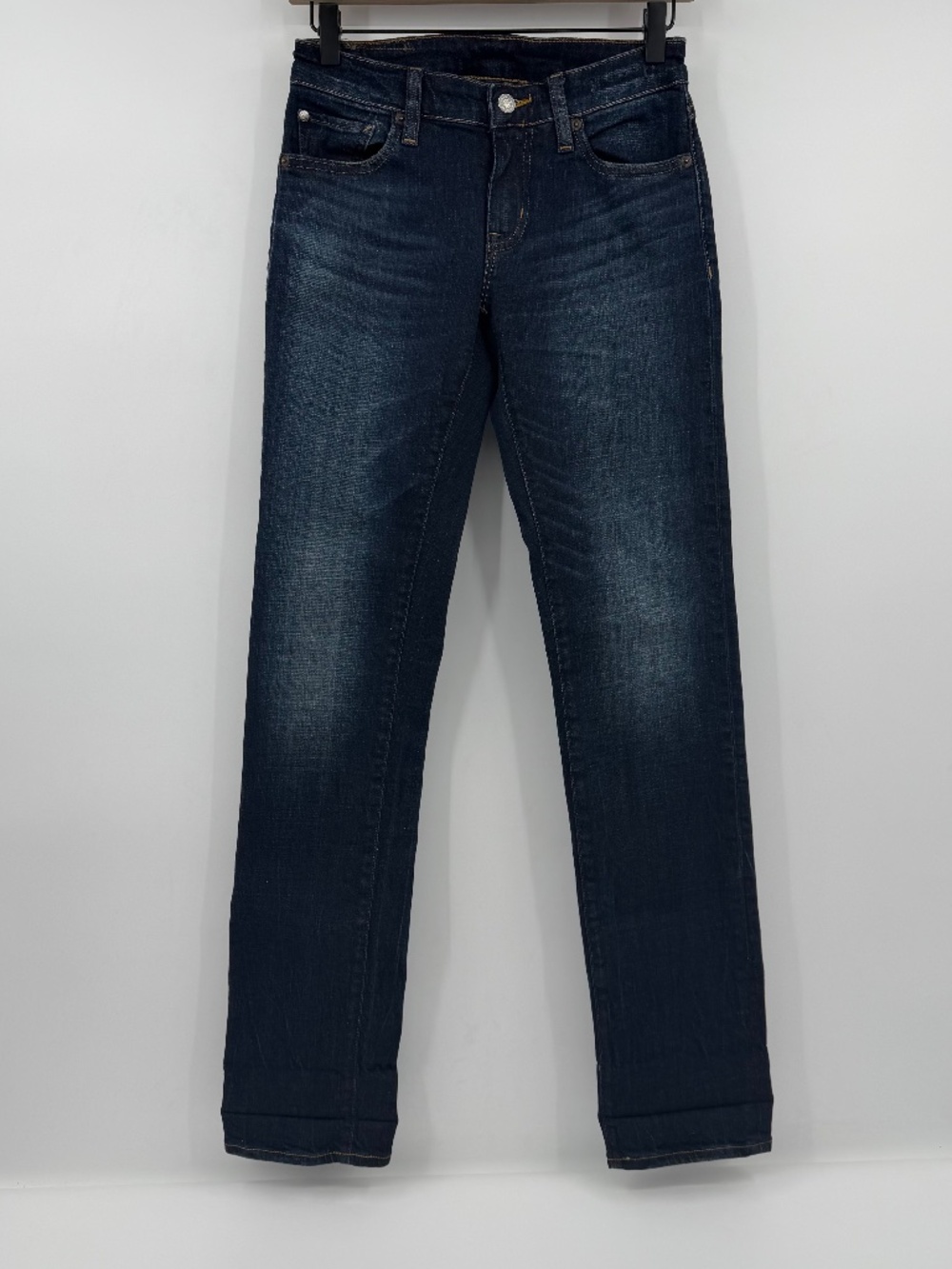 Denim Supply Ralph Lauren Jeans Women 26x32 Straight Leg Dark Wash Denim Stretch